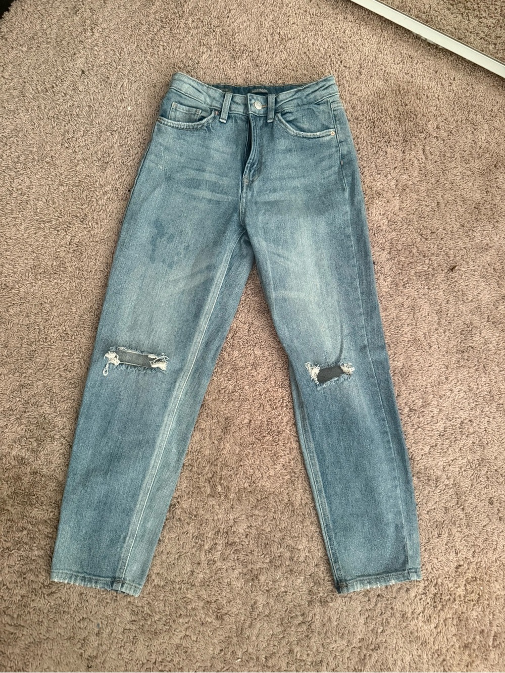 wild fable Light Blue High-Rise Denim Jeans